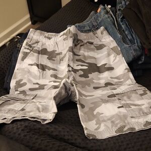 Place Gray Cargo Shorts